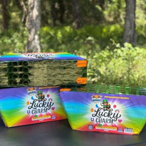 Lucky Charm - Day & Night time Smoke Cake - 40 Shots - Multi-Colors