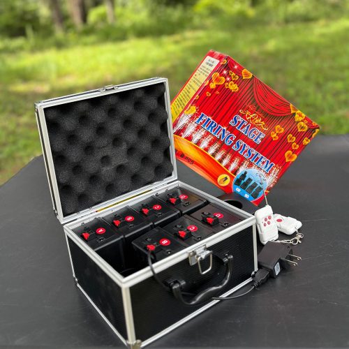 Stage Firing System (Red Box) 8-Cues With Remote BD-08