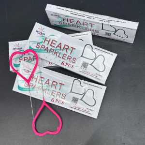 THE HEART SPARKLERS 6PCS